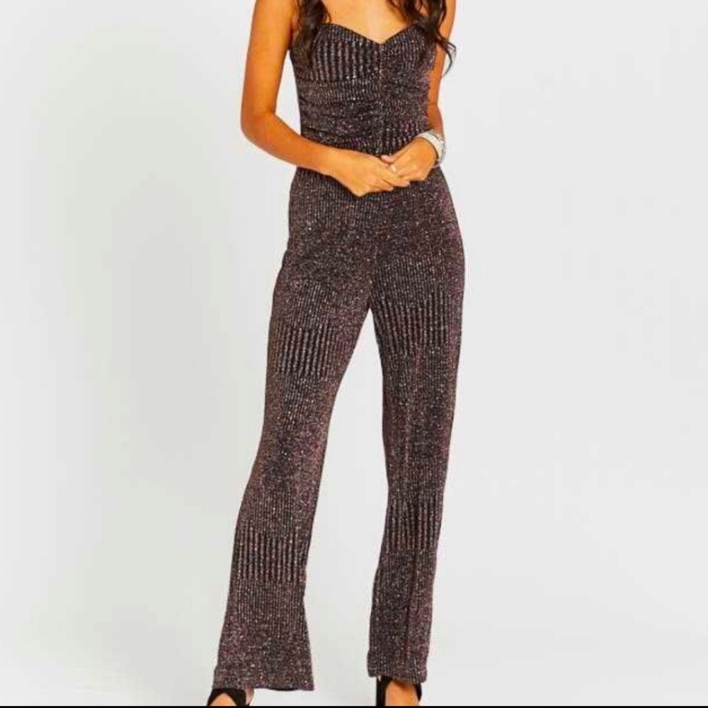 Altar'd State Sparkly Jumpsuit